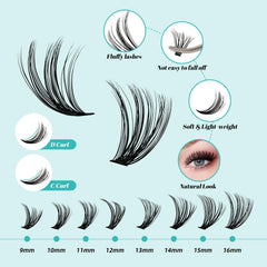 AMZGIRL LASH remover for gentle cleanup of clusters
