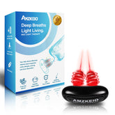 AMZKEIO nasal red-light device in use for dry nose relief