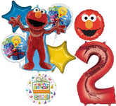 Anagram Sesame Street Elmo 32-inch full-body foil balloon ready for party decor
