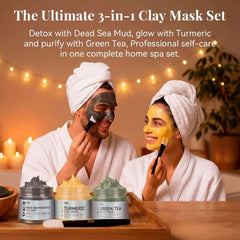 ANAI RUI Green Tea Clay Mask jar for oil control and refined pores.