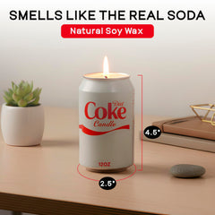 Anakz Diet Candle provides a funny candle experience with cola aroma.