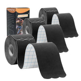 ANAMPION kinesiology tape pro 3 rolls 60 precut strips support ankle during running