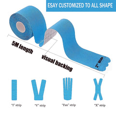 ANAMPION kinesiology tape pro 3 rolls knee support during activity