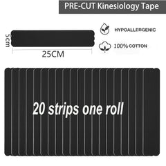 ANAMPION kinesiology tape pro 3 rolls wrist application for training