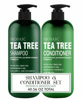 AnatoliaDaphne Tea Tree Shampoo bottle front for refreshing scalp cleanse