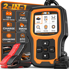 ANCEL AD410 PRO OBD2 scanner diagnoses engine codes quickly
