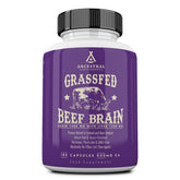 Ancestral Supplements beef brain bottle pour for daily brain support.