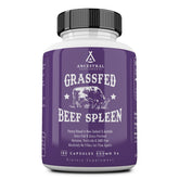 Ancestral Supplements beef-spleen supplement bottle for immune and energy support.