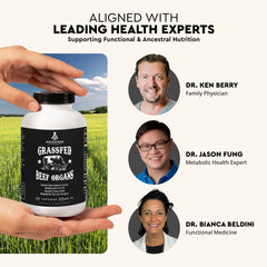 Ancestral Supplements grass-fed pancreas bottle promoting digestive enzyme support
