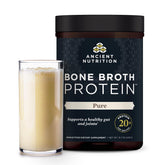 Ancient Nutrition bone broth protein vanilla bottle for a daily protein boost