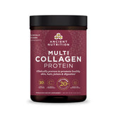 Ancient Nutrition collagen powder jar: unflavored formula for daily beauty and gut support