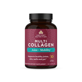 Ancient Nutrition multi collagen joint mobility pills image showing bottle for joint support and recovery.