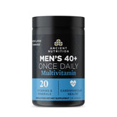 Ancient Nutrition Multivitamin Men 40 front bottle showing daily wellness potential