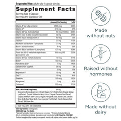 Ancient Nutrition Multivitamin Men 40 packaging emphasizes a simple daily routine