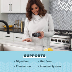 Ancient Nutrition SBO Probiotics Ultimate gluten-free label for convenient daily use