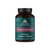 Ancient Nutrition Women's Hormones bottle showing capsules for daily balance