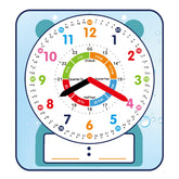 ANCOMEDO large 12-inch teaching clock front view for clear time learning