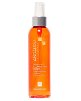Andalou Naturals Illuminating Toner Clementine bottle for refreshing hydration.