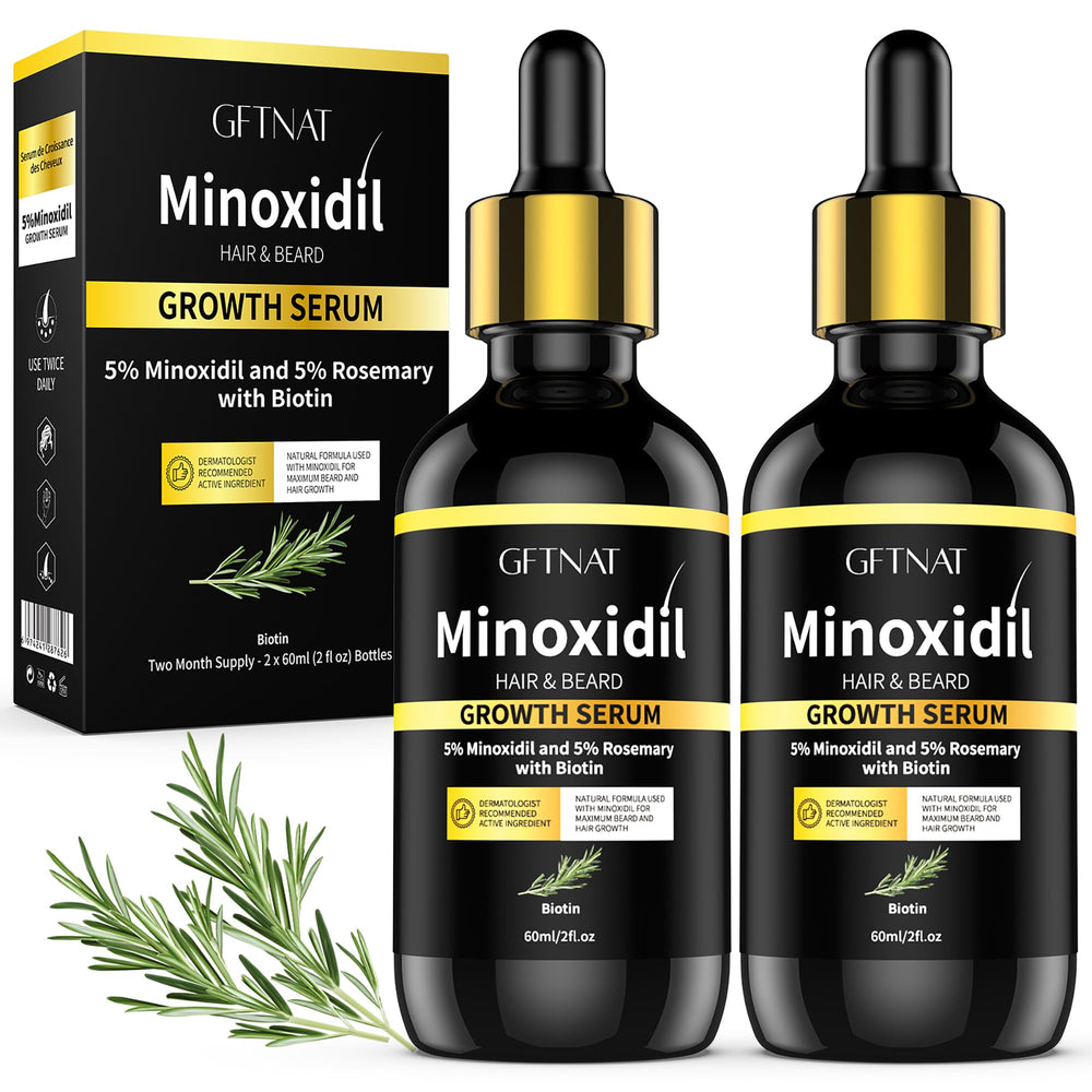 Andelusita 5% Minoxidil bottle is easy to use for fuller hair.