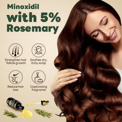 Andelusita rosemary biotin essence packaging highlights nourishing scalp care.