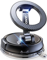 ANDERY MagSafe car phone holder with 360-degree rotation for versatile viewing.