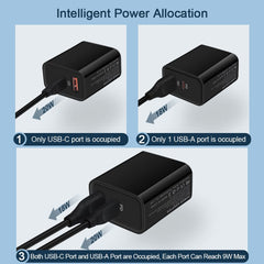 Andhot packaging display with charger and cable included for convenient setup.