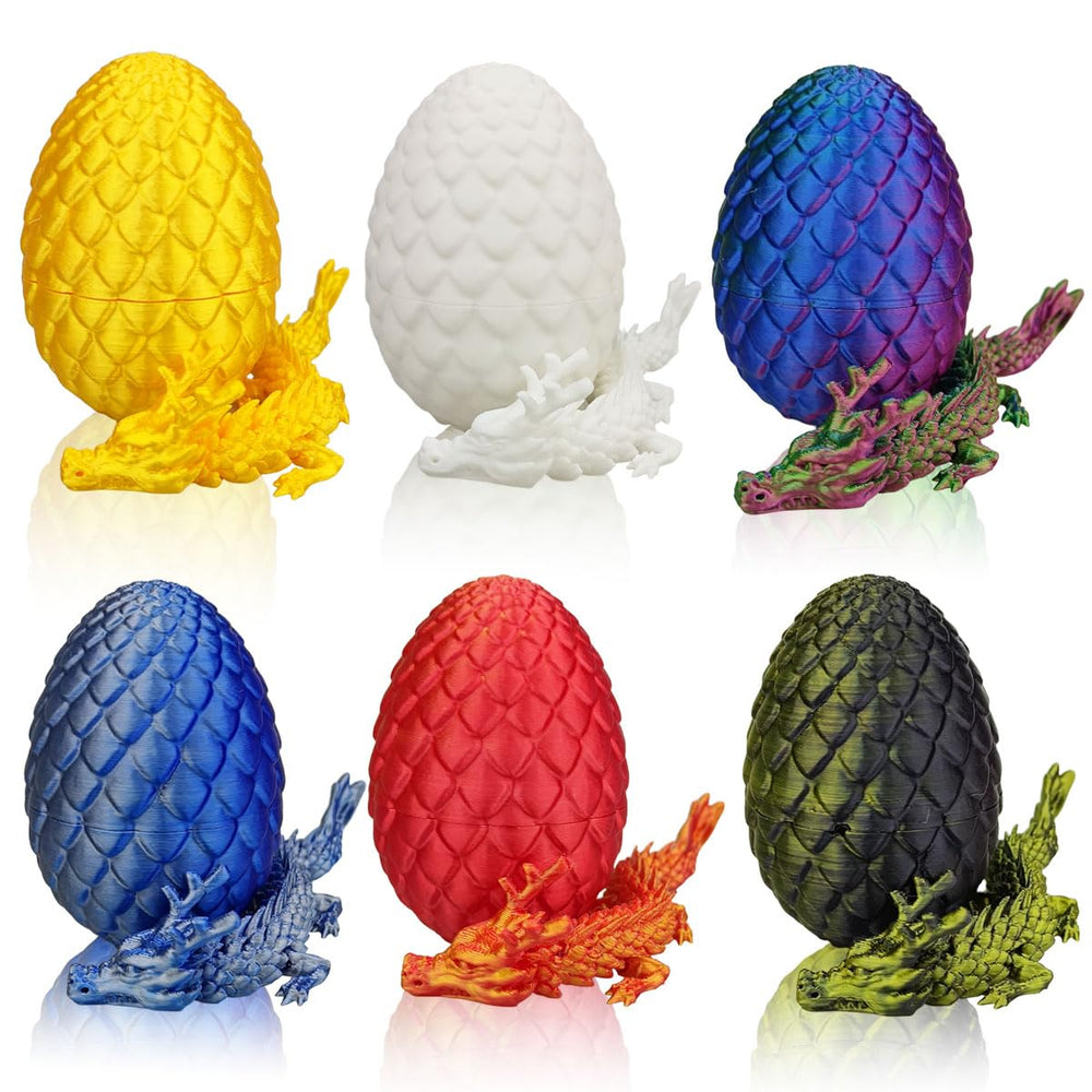 Anditoy dragon egg 6pack with dragon inside, ideal Easter basket filler and collectible.