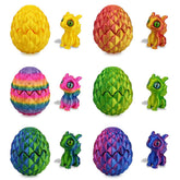 Anditoy dragon egg with toy inside for Easter hunts and imaginative play