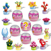 Anditoy Easter egg with succulent building blocks inside promotes creative play and collection.