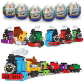 Anditoy Easter eggs reveal train-building blocks inside for creative play