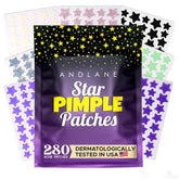 Andlane Star Patches regular black 10mm for targeted spot coverage and discreet wear.