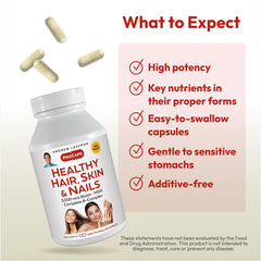 Andrew Lessman MSM supplement — sulfur-rich formula for hair and nails.