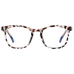 ANDWOOD blue light blocking glasses with small-face leopard frame for all-day comfort and screen use