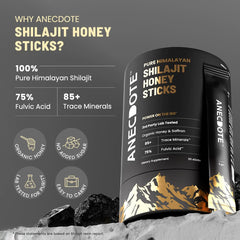 Anecdote honey stick in hand highlights portable vitality for busy days.
