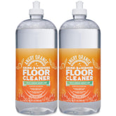 ANGRY ORANGE citrus-mint floor cleaner 32oz bottle for fast, streak-free cleaning on sealed floors.