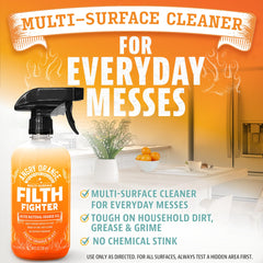 ANGRY ORANGE cleaner spray mist for quick grime removal