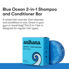 ANIHANA shampoo bar in hand showcases compact, travel-ready hair care