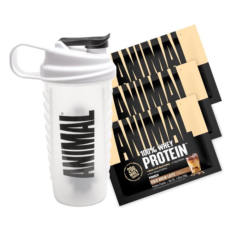 Animal 100% Whey powder canister for post-workout fueling and clean protein.