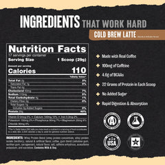 Animal 100% Whey powder with scoop beside bottle, ideal post-workout recovery.