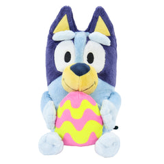 Animal Adventure Bluey nine-inch plush with Easter egg for gentle cuddles