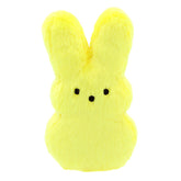 Animal Adventure yellow shaggy bunny Peeps plush, perfect for Easter baskets and playtime cuddles.