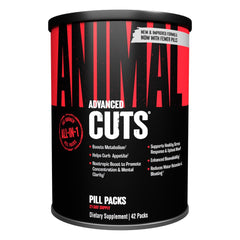 Animal Cuts thermogenic pill pack for on-the-go fat burning.