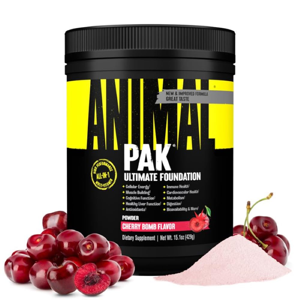 Animal Pak bottle pour for easy daily nutrition during workouts