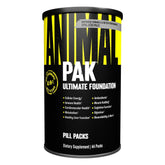 Animal Pak front of package showing daily multivitamin packs for athletes.