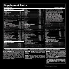 Animal Pak single-dose pack keeps supplementation mess-free on the go.