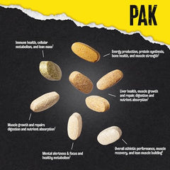 Animal Pak Spectra Blend includes fruits, vegetables, and herbs to support energy and circulation.