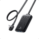 Anker charging station 8-in-1 top view, compact desktop hub for versatile charging.