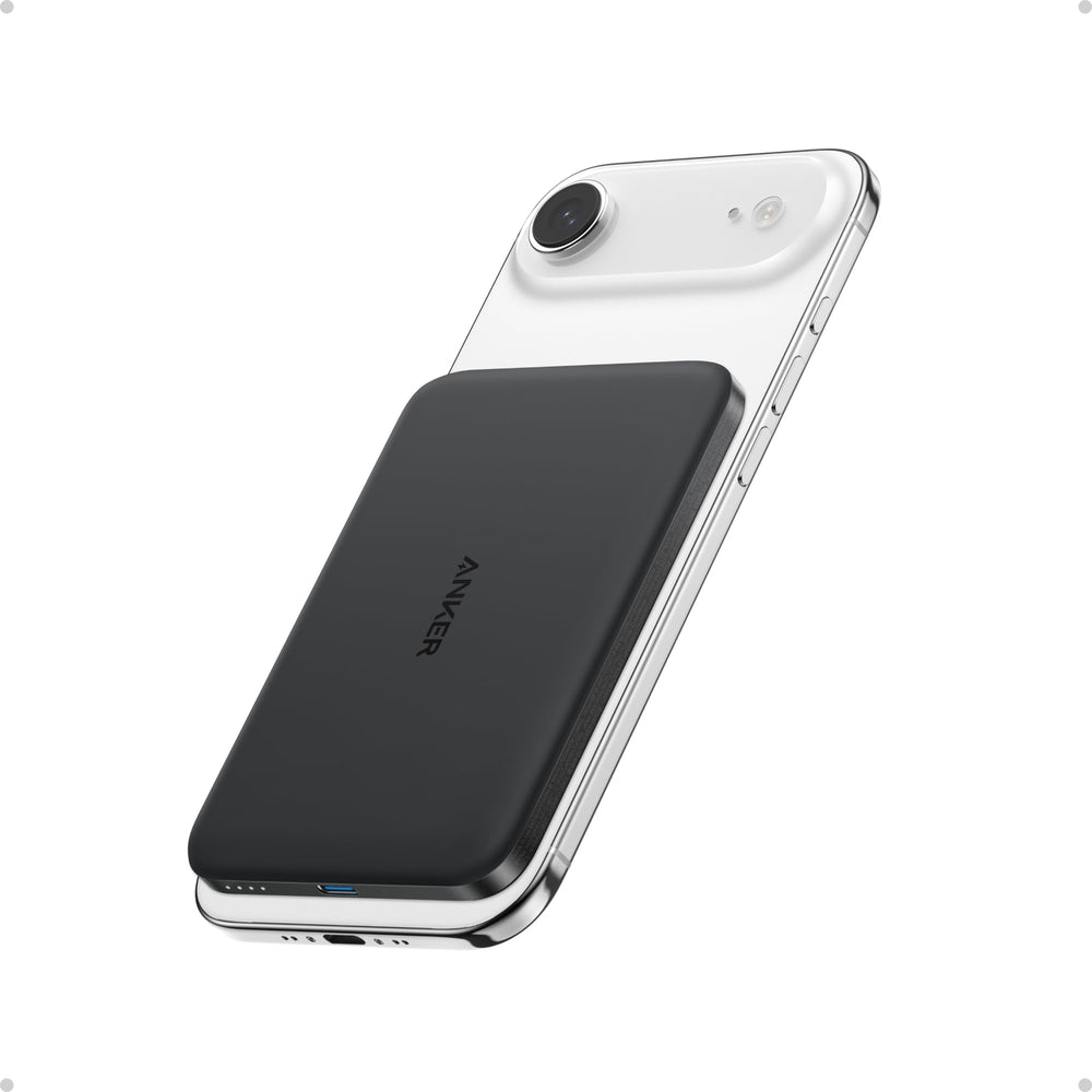 Anker Nano MagSafe Power Bank front view highlighting ultra-slim design for everyday charging
