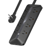 Anker Power Strip 12-in-1 ports enable tidy desktop charging.