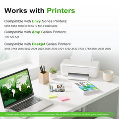 Ankink remanufactured 65XL cartridge with upgraded chip for compatibility.